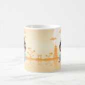 Mug Poupée de Maiko Kokeshi - fille de geisha (Centre)