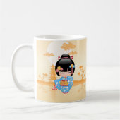 Mug Poupée de Maiko Kokeshi - fille de geisha (Gauche)