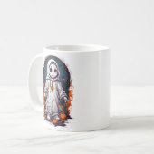 Mug Poupée d'Halloween effrayante (Devant gauche)