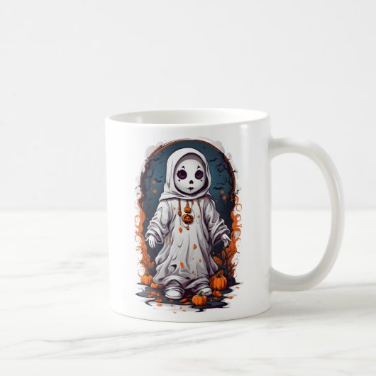 Mug Poupée d'Halloween effrayante (Droite)