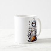 Mug Poupée effrayante Halloween hantée étrange (Devant droit)