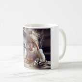Mug Poupée en détresse Mème Fumer & Boire | Génération (Devant droit)