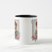 Mug Poupée ,pour noël , noël, (Centre)