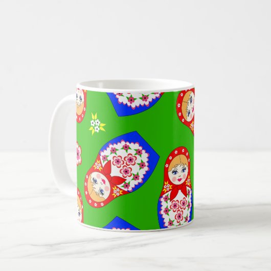 Mug Poupée russe (Devant gauche)