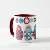Mug poupée russe multico (Devant gauche)