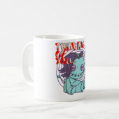 Mug Poupée vaudou - Pensant à toi (Devant gauche)