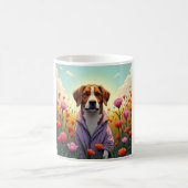 Mug Poupée violette en fleur (Centre)