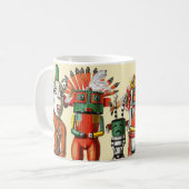 Mug Poupées de Kachina de la tribu de Natif américain (Devant gauche)