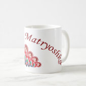 Mug Poupées d'emboîtement de ressort (Devant droit)
