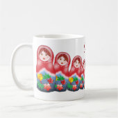 Mug Poupées d'emboîtement de ressort (Gauche)