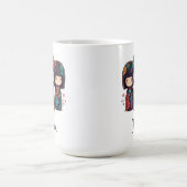 Mug Poupées Kokeshi japonais mignonnes (Centre)
