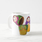 Mug Poupées Russes Gigognes (Devant gauche)