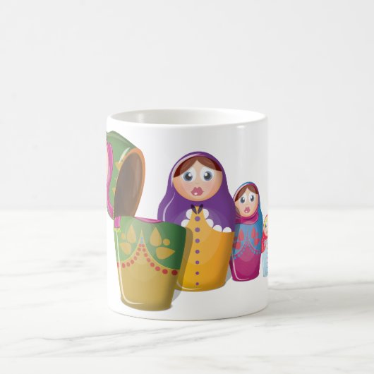 Mug Poupées Russes Gigognes (Centre)