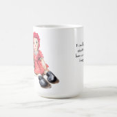 Mug Poupées vintages avec amitié (Centre)