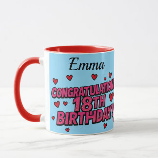 Mug pour 18 ans