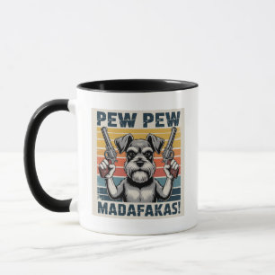 Mug pour amateur de Schnauzer mignon