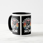 Mug pour amateur de Schnauzer mignon  (Devant gauche)
