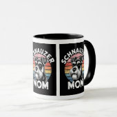 Mug pour amateur de Schnauzer mignon  (Devant droit)