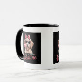 Mug pour amateur de Schnauzer mignon (Devant gauche)