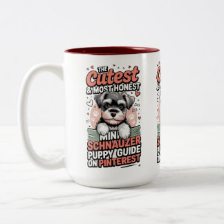 Mug pour amateur de Schnauzer mignon