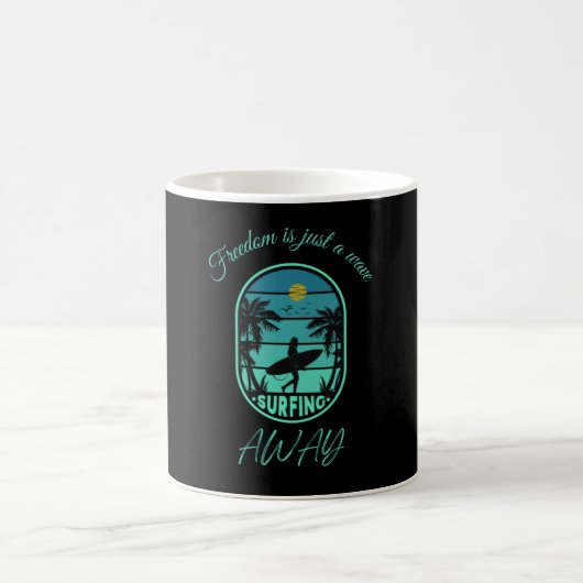 Mug pour amoureux du surf (Centre)