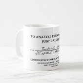 Mug Pour analyser des blocs de corrélation de (Devant gauche)