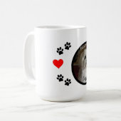 Mug pour animal de compagnie d'amour (Devant gauche)