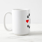 Mug pour animal de compagnie d'amour (Gauche)