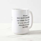 Mug pour auteur ou écrivain (Devant droit)