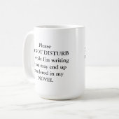 Mug pour auteur ou écrivain (Devant gauche)