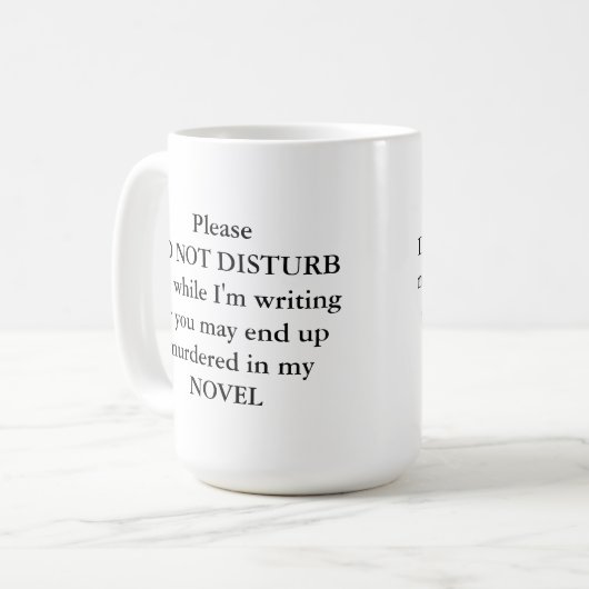 Mug pour auteur ou écrivain (Devant gauche)