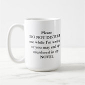 Mug pour auteur ou écrivain (Gauche)