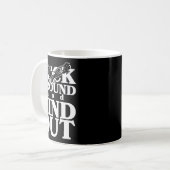 Mug Pour autour et découvrir drôle d'aigle (Devant gauche)