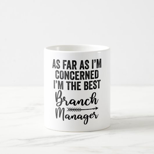 Mug Pour Ce Qui Me Concerne, Je Suis Le Meilleur Respo (Centre)