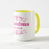 Mug Pour Cette Spéciale "Grand-mère 2019" (Devant droit)