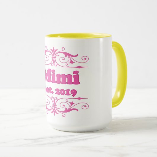 Mug Pour Cette Spéciale "Mimi 2019" (Devant droit)