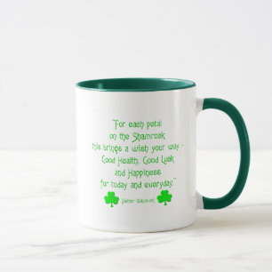 Mug Pour chaque pétale sur le shamrock…