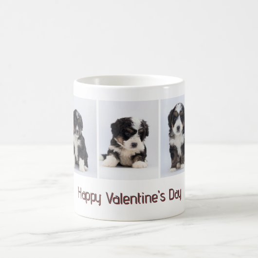 Mug pour chien de la Saint-Valentin – Ajoutez les (Centre)