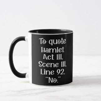 Mug Pour Citer le hameçon