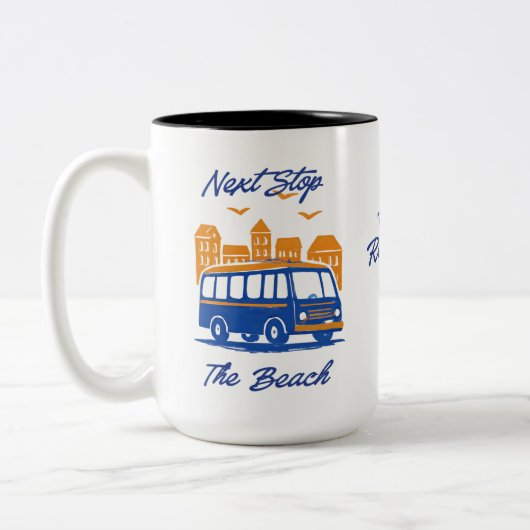 Mug pour conducteur de bus à la retraite – Cadeau (Gauche)