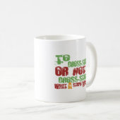 Mug Pour coudre au point de croix (Devant droit)