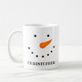 Mug {Pour de longs noms} bonhomme de neige (Gauche)