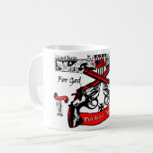 Mug Pour Dieu et le pays ! (Devant gauche)