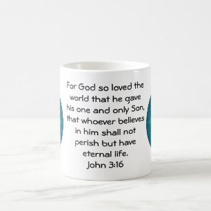 Mug Pour Dieu si aimé le monde ... John 3:16