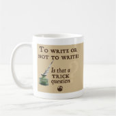 Mug Pour écrire ou ne pas écrire (Gauche)