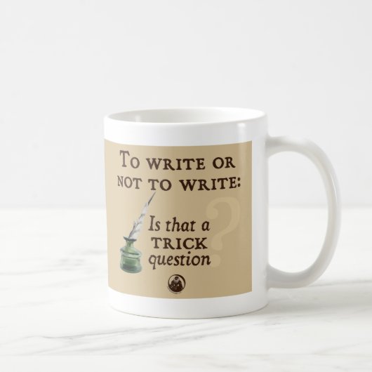 Mug Pour écrire ou ne pas écrire (Droite)