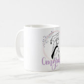 Mug pour elle - Classe de 2025 | Cute (Devant gauche)
