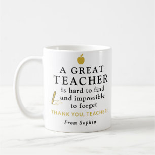 Mug pour Enseignant Personnalisé – Un Super Cadeau