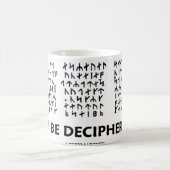 Mug Pour être déchiffré (cryptogramme runique de Jules (Centre)
