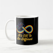 Mug Pour être différent Autisme Gaming Rainbow Infinit (Gauche)
